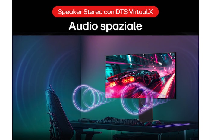 Audio spaziale Monitor Gaming 32GS95UV-B